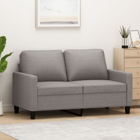 2-seater sofa in taupe gray fabric 120 cm by , Sofas - Ref: Foro24-359162, Price: 227,54 €, Discount: %