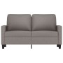 Sofá de 2 plazas de tela gris taupé 120 cm de , Sofás - Ref: Foro24-359162, Precio: 227,54 €, Descuento: %