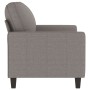 Sofá de 2 plazas de tela gris taupé 120 cm de , Sofás - Ref: Foro24-359162, Precio: 227,54 €, Descuento: %