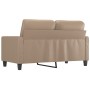 2-Sitzer-Sofa aus cappuccinofarbenem Kunstleder, 120 cm von , Sofas - Ref: Foro24-359136, Preis: 218,03 €, Rabatt: %