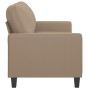 2-seater sofa in cappuccino-colored synthetic leather 140 cm by , Sofas - Ref: Foro24-359141, Price: 228,15 €, Discount: %