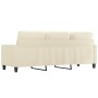 3-Sitzer-Sofa aus cremefarbenem Kunstleder, 180 cm von , Sofas - Ref: Foro24-359143, Preis: 284,99 €, Rabatt: %