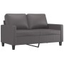 Gray synthetic leather 2-seater sofa 120 cm by , Sofas - Ref: Foro24-359134, Price: 217,78 €, Discount: %