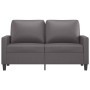 Sofá de 2 plazas de cuero sintético gris 120 cm de , Sofás - Ref: Foro24-359134, Precio: 217,78 €, Descuento: %