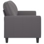 Gray synthetic leather 2-seater sofa 120 cm by , Sofas - Ref: Foro24-359134, Price: 217,78 €, Discount: %