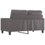 Sofá de 2 plazas de cuero sintético gris 120 cm de , Sofás - Ref: Foro24-359134, Precio: 217,78 €, Descuento: %