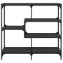 Mesa consola madera contrachapada negro 103x32x95 cm de , Mesas auxiliares - Ref: Foro24-833950, Precio: 69,83 €, Descuento: %