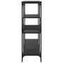 Mesa consola madera contrachapada negro 103x32x95 cm de , Mesas auxiliares - Ref: Foro24-833950, Precio: 69,83 €, Descuento: %