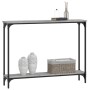 Mesa consola madera de ingeniería gris Sonoma 100x22,5x75 cm de , Mesas auxiliares - Ref: Foro24-834018, Precio: 46,50 €, Des...