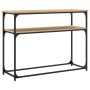 Mesa consola madera de ingeniería roble Sonoma 100x35,5x75 cm de , Mesas auxiliares - Ref: Foro24-834066, Precio: 50,24 €, De...