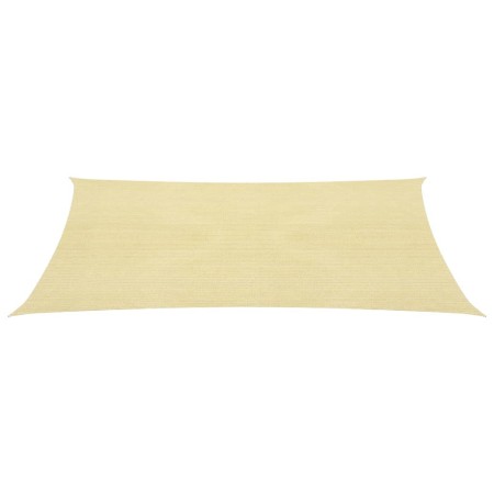 Rechteckige HDPE-Segelmarkise 2x4m beige von vidaXL, Sonnenschirme - Ref: Foro24-42283, Preis: 29,99 €, Rabatt: %