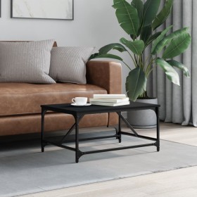 Black plywood coffee table 75x50x35 cm by , Coffee table - Ref: Foro24-835324, Price: 30,65 €, Discount: %