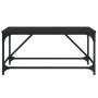 Black plywood coffee table 75x50x35 cm by , Coffee table - Ref: Foro24-835324, Price: 30,63 €, Discount: %