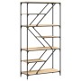 Sonoma oak steel engineered wood shelving 91x36x176 cm by , Bookcases and shelves - Ref: Foro24-835415, Price: 91,57 €, Disco...