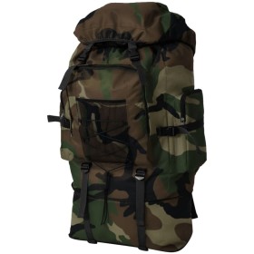 XXL-Rucksack im Army-Stil, Tarnfarben, 100 l von vidaXL, Rucksäcke - Ref: Foro24-91095, Preis: 31,99 €, Rabatt: %