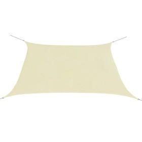 Cream Oxford fabric square sail awning 3.6x3.6 m by vidaXL, Umbrellas - Ref: Foro24-42297, Price: 52,47 €, Discount: %