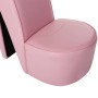 Pink synthetic leather high-heeled shoe-shaped armchair by , Armchairs - Ref: Foro24-248648, Price: 176,44 €, Discount: %