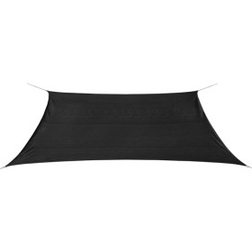 Rectangular shade sail 2x4 m in anthracite gray HDPE by vidaXL, Umbrellas - Ref: Foro24-42278, Price: 25,99 €, Discount: %