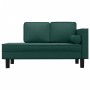 Sofá diván con cojines y almohada tela verde oscuro de , Divanes - Ref: Foro24-355021, Precio: 167,99 €, Descuento: %