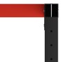 Estructura de banco de trabajo metal negro y rojo 175x57x79 cm de , Patas para mesas - Ref: Foro24-147930, Precio: 72,24 €, D...