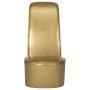 Golden synthetic leather high-heeled shoe-shaped armchair by , Armchairs - Ref: Foro24-248650, Price: 168,57 €, Discount: %