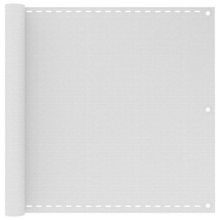 Toldo para balcón HDPE 90x400 cm blanco de vidaXL, Sombrillas - Ref: Foro24-42322, Precio: 25,47 €, Descuento: %