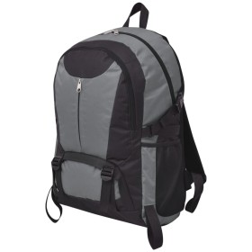 XXL black and gray hiking backpack 40 l by vidaXL, Backpacks - Ref: Foro24-91109, Price: 33,75 €, Discount: %