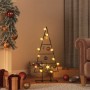 Weihnachtsbaum zur Dekoration aus schwarzem Metall 60 cm von , Weihnachtsbäume - Ref: Foro24-359594, Preis: 25,86 €, Rabatt: %