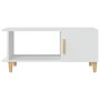 Mesa de centro madera contrachapada blanco 90x50x40 cm de , Mesas de centro - Ref: Foro24-812744, Precio: 56,52 €, Descuento: %