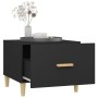 Mesa de centro madera contrachapada negro 50x50x40 cm de , Mesas de centro - Ref: Foro24-812710, Precio: 40,18 €, Descuento: %