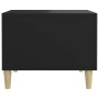 Mesa de centro madera contrachapada negro 50x50x40 cm de , Mesas de centro - Ref: Foro24-812710, Precio: 40,18 €, Descuento: %