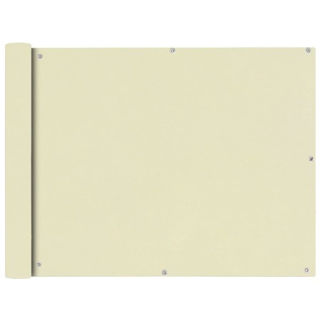 Toldo para balcón tela oxford 90x600 cm crema de vidaXL, Sombrillas - Ref: Foro24-42339, Precio: 28,25 €, Descuento: %