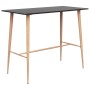 Black kitchen high table 120x60x105 cm by , Kitchen and dining tables - Ref: Foro24-248146, Price: 156,94 €, Discount: %