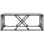 Mesa de centro madera de ingeniería gris Sonoma 100x100x40 cm de , Mesas de centro - Ref: Foro24-835367, Precio: 55,61 €, Des...