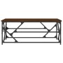 Mesa de centro madera contrachapada roble marrón 100x50x40 cm de , Mesas de centro - Ref: Foro24-834129, Precio: 52,07 €, Des...