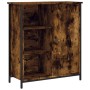 Aparador de madera de ingeniería roble ahumado 70x30x80 cm de , Aparadores - Ref: Foro24-835496, Precio: 61,60 €, Descuento: %