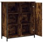 Smoked oak engineered wood sideboard 70x30x80 cm by , Sideboards - Ref: Foro24-835496, Price: 60,98 €, Discount: %