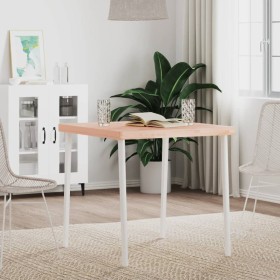 Solid beech wood square table top 70x70x4 cm by , Table tops - Ref: Foro24-355963, Price: 102,99 €, Discount: %