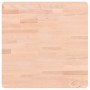 Solid beech wood square table top 50x50x4 cm by , Table tops - Ref: Foro24-355961, Price: 60,66 €, Discount: %