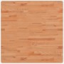 Tablero de mesa cuadrado de madera maciza de haya 80x80x4 cm de , Tableros para mesas - Ref: Foro24-355982, Precio: 136,97 €,...