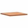 Solid beech wood square table top 80x80x4 cm by , Table tops - Ref: Foro24-355982, Price: 136,97 €, Discount: %