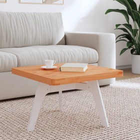 Solid beech wood square table top 60x60x4 cm by , Table tops - Ref: Foro24-355980, Price: 74,99 €, Discount: %