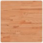 Solid beech wood square table top 60x60x4 cm by , Table tops - Ref: Foro24-355980, Price: 72,90 €, Discount: %