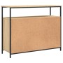 Aparador de madera de ingeniería roble Sonoma 100x35x80 cm de , Aparadores - Ref: Foro24-835505, Precio: 107,90 €, Descuento: %