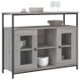 Engineered wood sideboard in Sonoma grey, 100x35x80 cm. by , Sideboards - Ref: Foro24-835507, Price: 111,99 €, Discount: %