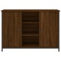 Aparador de madera de ingeniería marrón roble 100x35x70 cm de , Aparadores - Ref: Foro24-835518, Precio: 81,38 €, Descuento: %