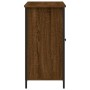 Aparador de madera de ingeniería marrón roble 100x35x70 cm de , Aparadores - Ref: Foro24-835518, Precio: 81,38 €, Descuento: %