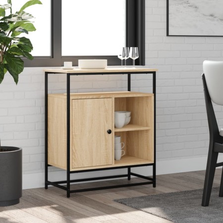 Sonoma Oak Engineered Wood Sideboard 69x35x80 cm by , Sideboards - Ref: Foro24-835545, Price: 68,39 €, Discount: %