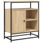 Sonoma Oak Engineered Wood Sideboard 69x35x80 cm by , Sideboards - Ref: Foro24-835545, Price: 68,39 €, Discount: %