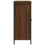 Aparador de madera de ingeniería marrón roble 100x33x75 cm de , Aparadores - Ref: Foro24-835553, Precio: 82,23 €, Descuento: %